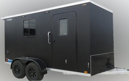 New 2026 Legend 7x16 + 2' V-Nose Thunder BAJA EDITION Cargo Trailer w/ Ramp - DEC ARRIVAL!!