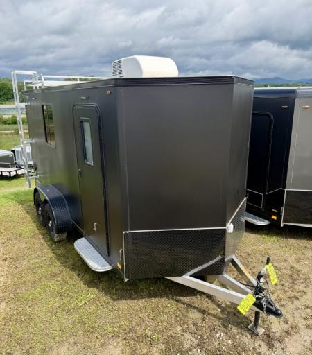 New 2026 Legend 7x16 + 2' V-Nose Thunder BAJA EDITION Cargo Trailer w/ Ramp