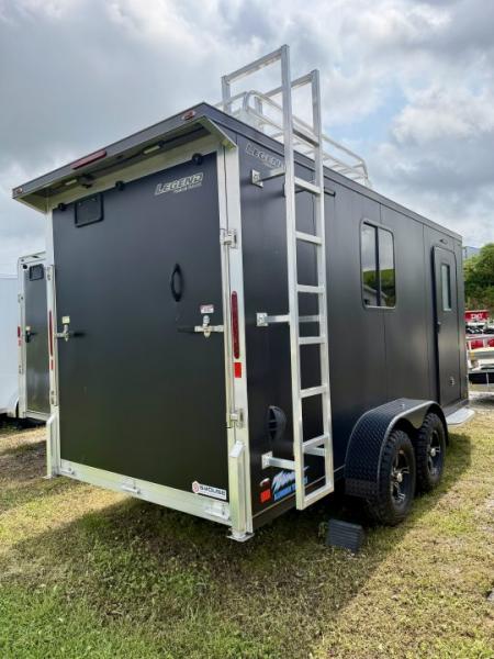 New 2026 Legend 7x16 + 2' V-Nose Thunder BAJA EDITION Cargo Trailer w/ Ramp