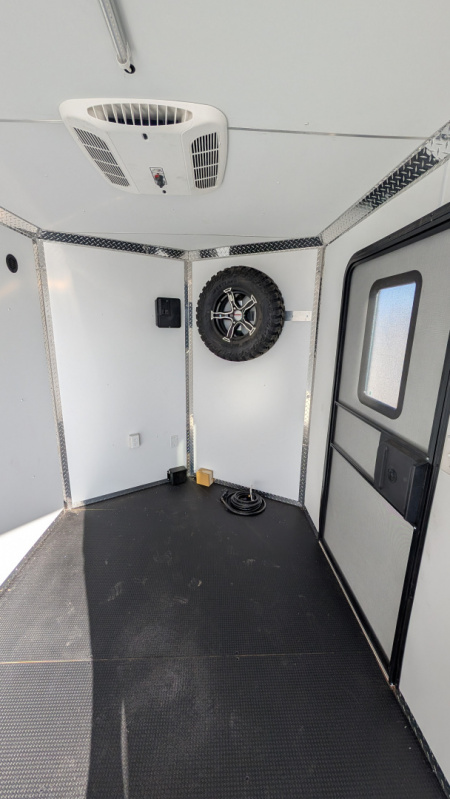New 2026 Legend 7x16 + 2' V-Nose Thunder BAJA EDITION Cargo Trailer w/ Ramp