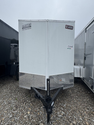 New 2026 CARGO MATE ENCLOSED EHECO58SA-24 5X8 SA RAMP DOOR (GVW:2990) WHITE