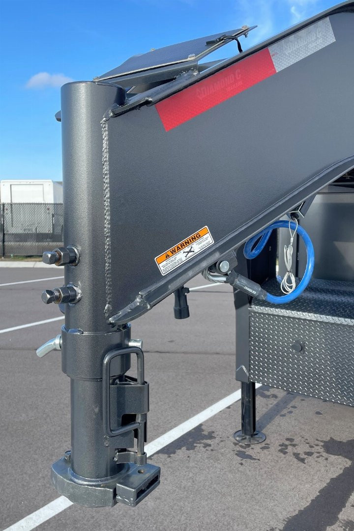 New 2026 Diamond C Trailers LPT 210 - GN 48" Sides 16' Dump Trailer