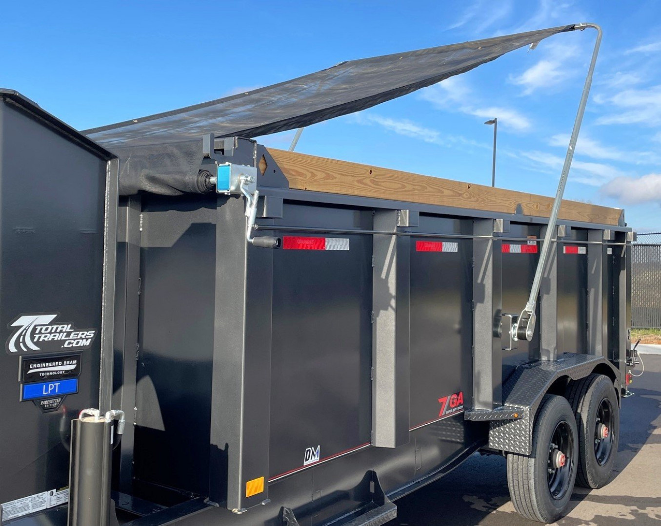 New 2026 Diamond C Trailers LPT 210 - GN 48" Sides 16' Dump Trailer