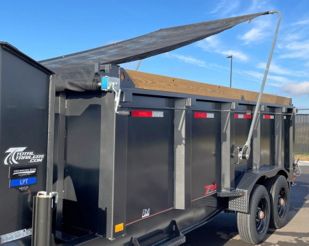 New 2026 Diamond C Trailers LPT 210 - GN 48" Sides 16' Dump Trailer