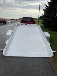 New 2026 Aluma 7712H-TILT-S Utility Trailer / ALL ALUMINUM / 77.5" WIDE X 145" LONG