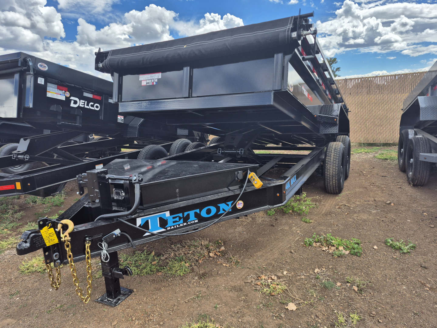 New 2026 Teton Tandem Axle Dump/14,000 GVWR/83"X14'