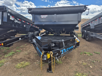 New 2026 Teton Tandem Axle Dump/14,000 GVWR/83"X14'