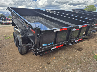 New 2026 Teton Tandem Axle Dump/14,000 GVWR/83"X14'