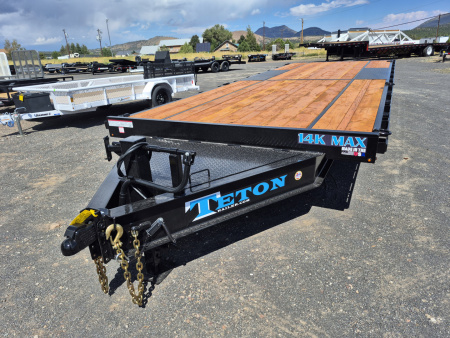 New 2026 Teton Tandem Axle Deckover/14,000 GVWR/102 X22'
