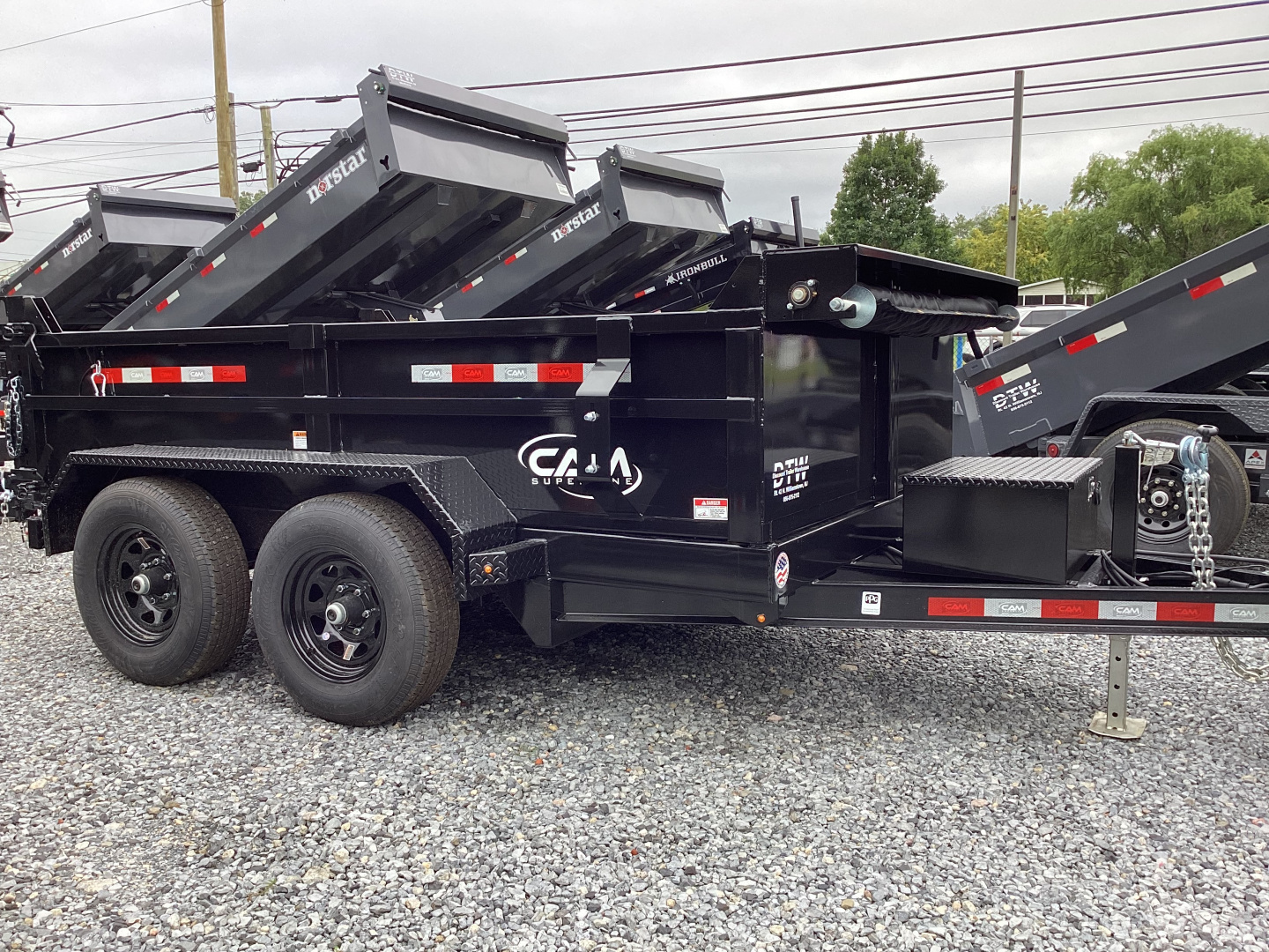 New 2026 Cam Superline 6X10TA-11.1K GVWR Dump Trailer