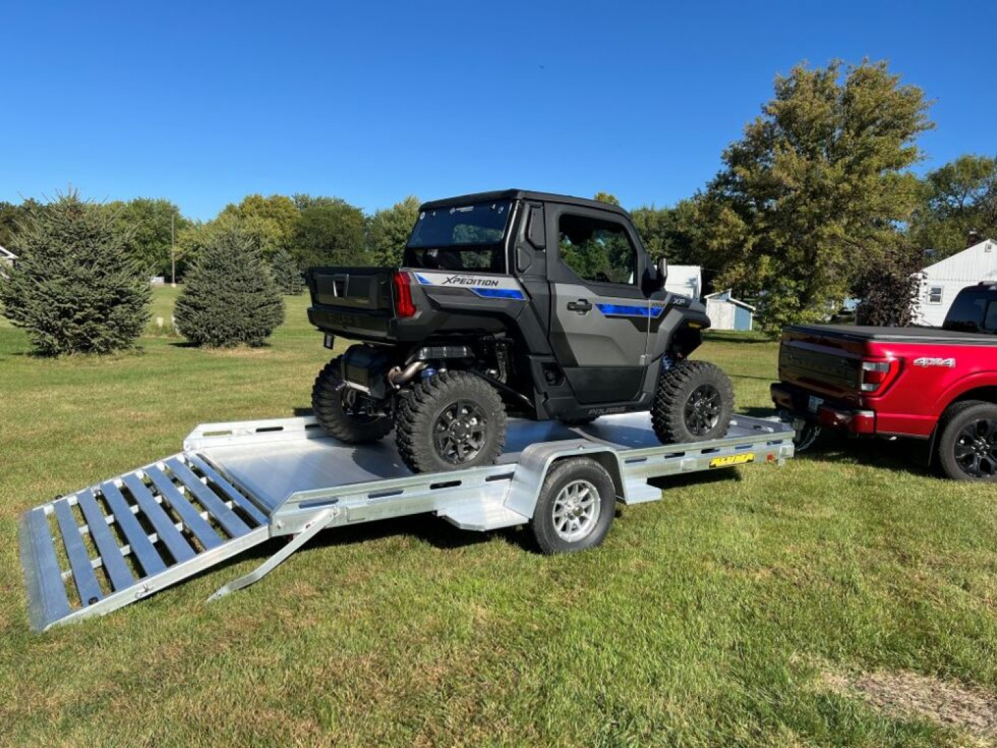 New 2026 Aluma 7814S-BT Utility Trailer / ALL ALUMINUM / 77.5" WIDE X 172.5" LONG