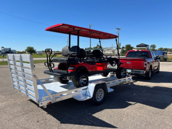 New 2026 Aluma 7814S-BT Utility Trailer / ALL ALUMINUM / 77.5" WIDE X 172.5" LONG