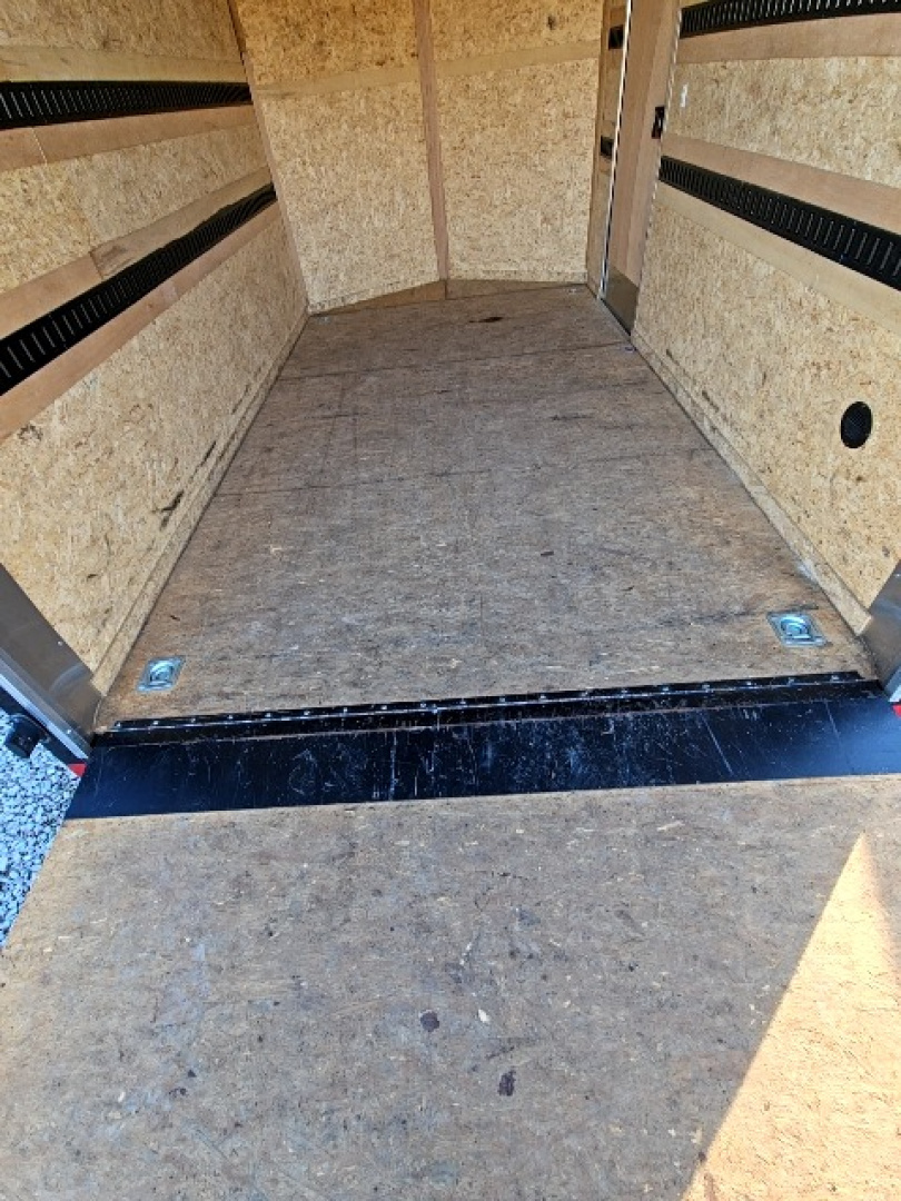 Used 2022 Pace American 7 x 12 3.5K Ramp Door Cargo / Enclosed Trailer w/ Brakes