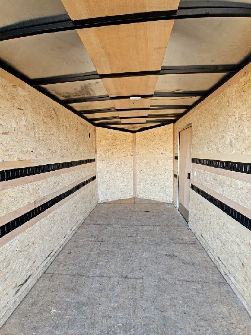 Used 2022 Pace American 7 x 12 3.5K Ramp Door Cargo / Enclosed Trailer w/ Brakes