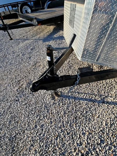 Used 2022 Pace American 7 x 12 3.5K Ramp Door Cargo / Enclosed Trailer w/ Brakes