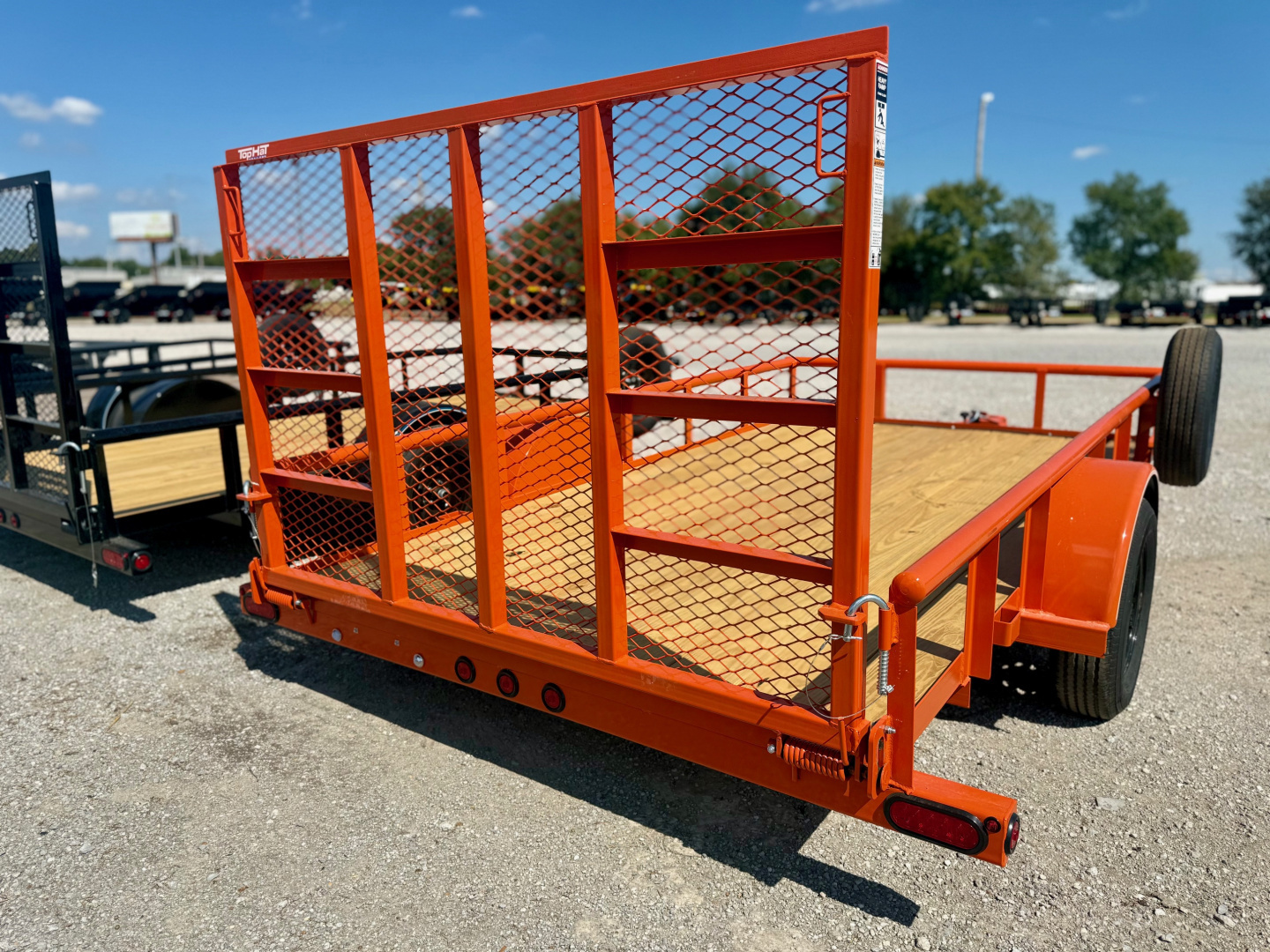 New 2026 Top Hat Trailers DSP12x77 Utility Trailer - Pokes Special