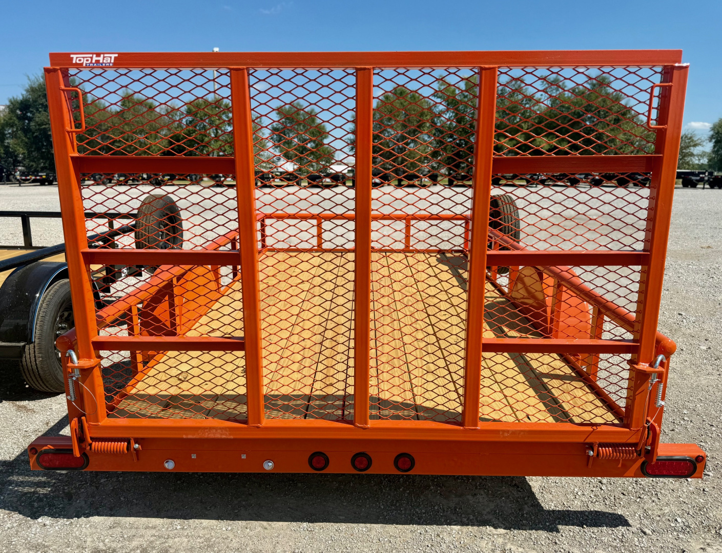 New 2026 Top Hat Trailers DSP12x77 Utility Trailer - Pokes Special