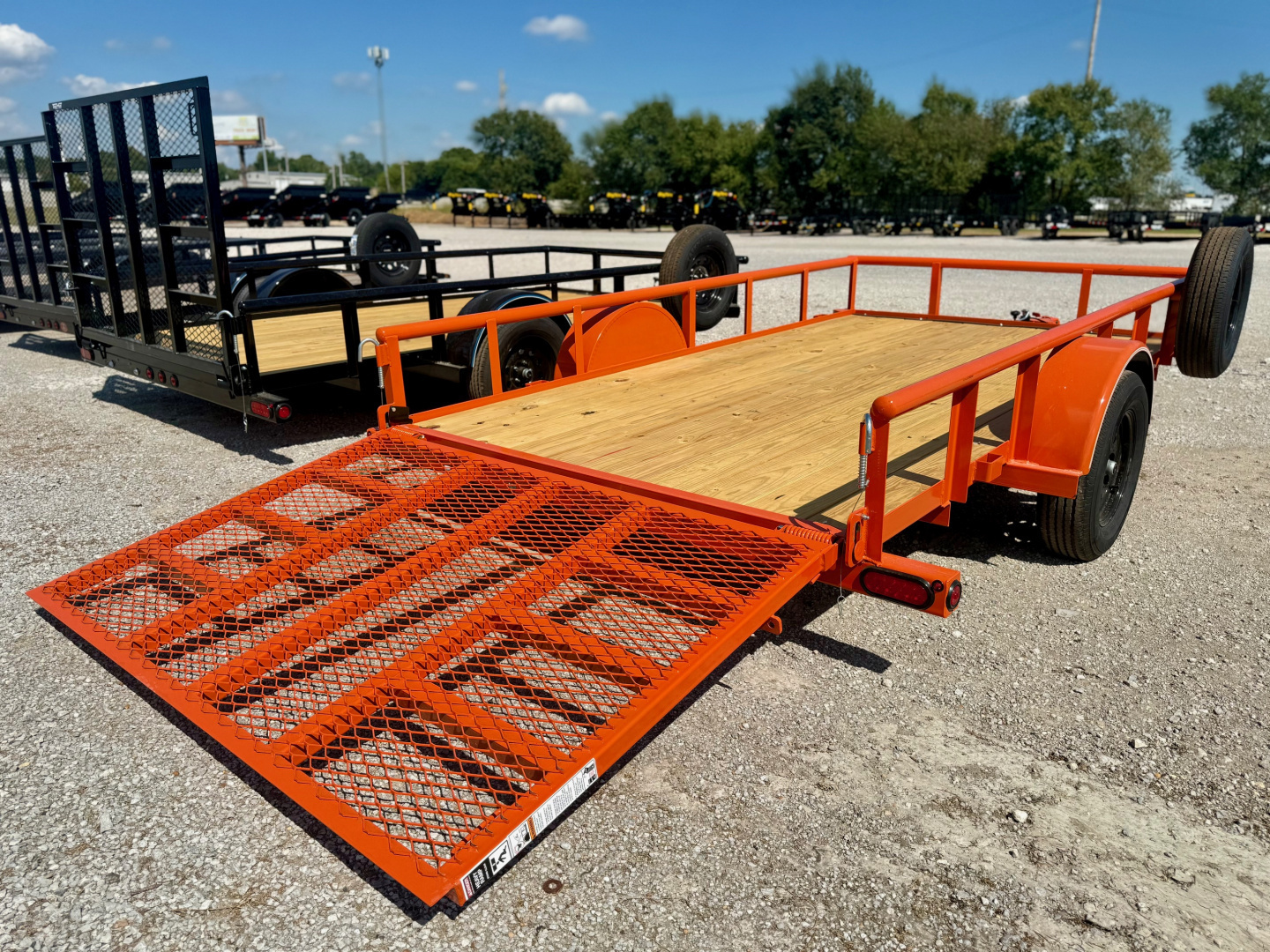 New 2026 Top Hat Trailers DSP12x77 Utility Trailer - Pokes Special