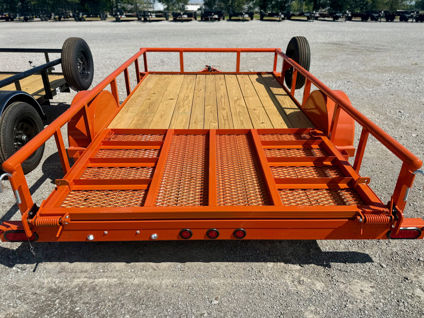 New 2026 Top Hat Trailers DSP12x77 Utility Trailer - Pokes Special