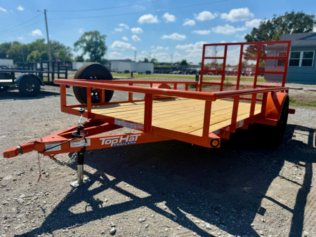 New 2026 Top Hat Trailers DSP12x77 Utility Trailer - Pokes Special
