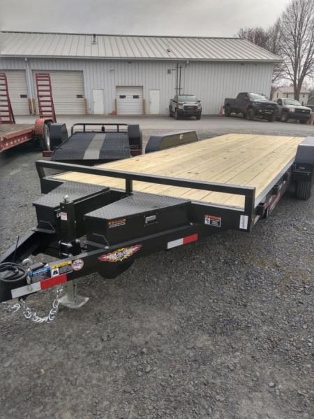 New 2023 H&H Trailers 7X22 10K Car / Racing Trailer