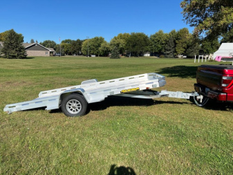 New 2026 Aluma 7814TILT-S Utility Trailer / ALL ALUMINUM / 77.5" WIDE X 176" LONG