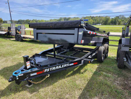 New 2026 PJ Trailers DL14 Dump Trailer
