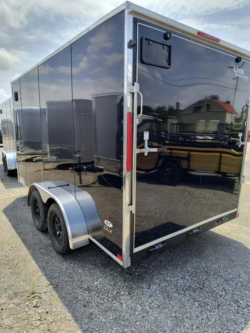 Look Trailers New 2025 Look Trailers 7X14 7K ST-DLX RAMP DOOR Cargo / Enclosed ...