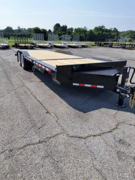 New 2025 Midsota 8X22 17.6 POWER TILT Equipment Trailer