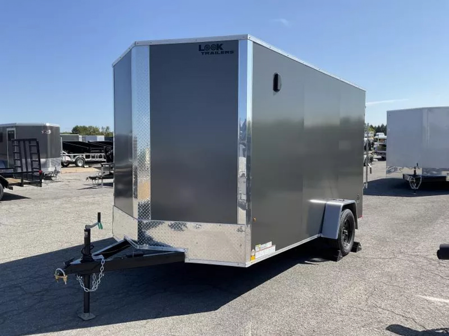 New 2026 Look Trailers 7x12 3.5K RAMP DOOR ST DLX Cargo / Enclosed Trailer