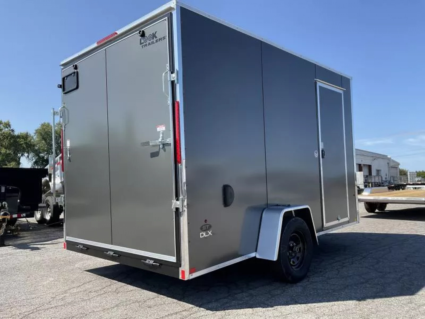 New 2026 Look Trailers 7x12 3.5K RAMP DOOR ST DLX Cargo / Enclosed Trailer