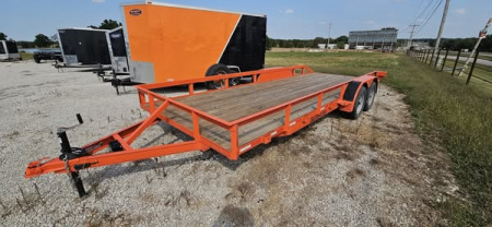 Used 2021 Maxwell 83X20 HD Deluxe Utility Trailer