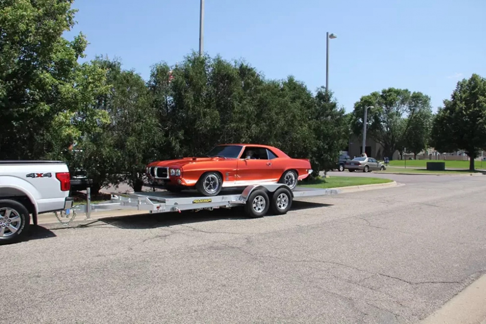 New 2026 Aluma 8218TILT-TA-EL-RTD Car Hauler / ALL ALUMINUM / 81" WIDE X 18.25' LONG