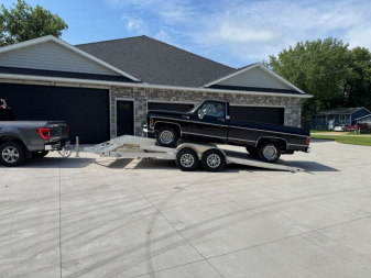 New 2026 Aluma 8218TILT-TA-EL-RTD Car Hauler / ALL ALUMINUM / 81" WIDE X 18.25' LONG