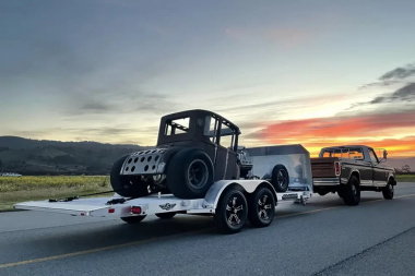 New 2026 Aluma 8218H-ANV-TILT-TA-EL-RTD Car Hauler / ALL ALUMINUM / 5200# AXLES / 81  WIDE X 18.25' LONG