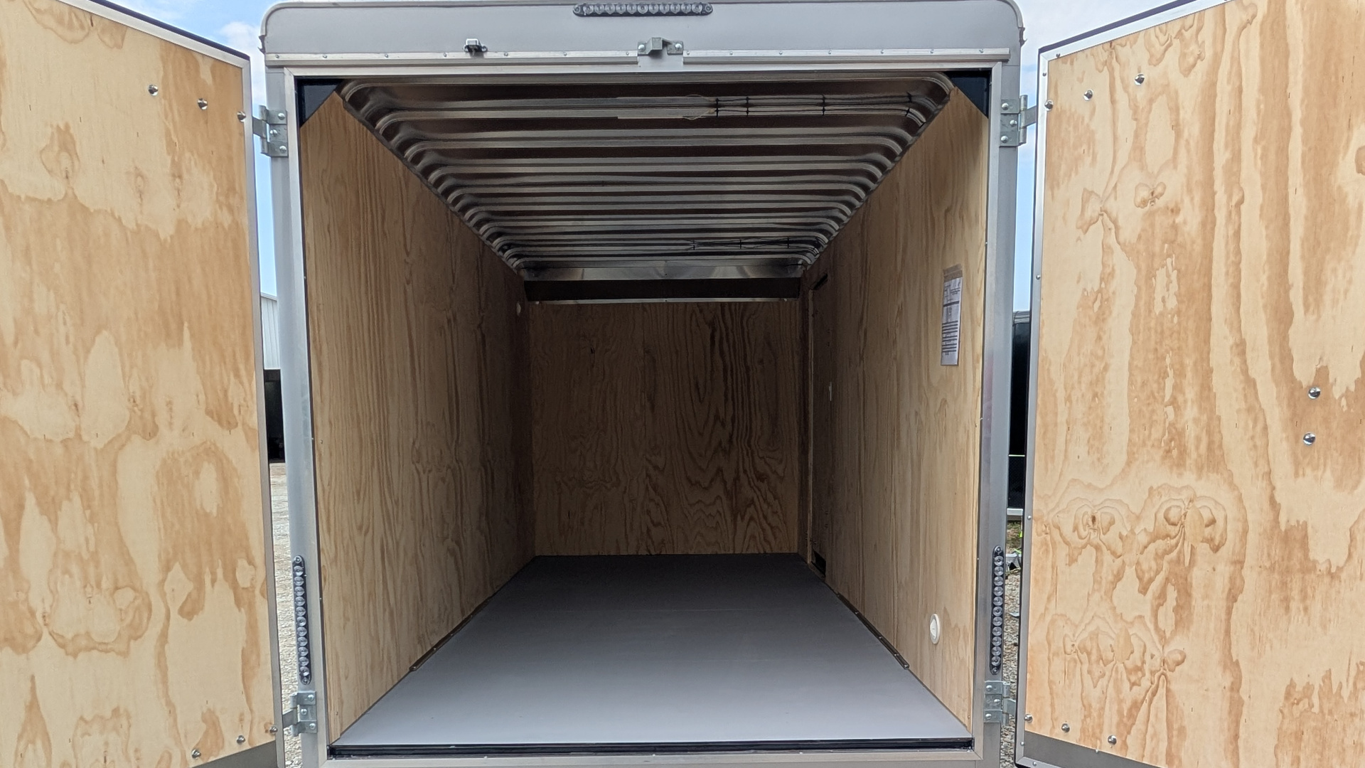 New 2026 Car Mate 7x16 HD Custom Cargo Trailer w/ Barn Doors (9990# GVW)