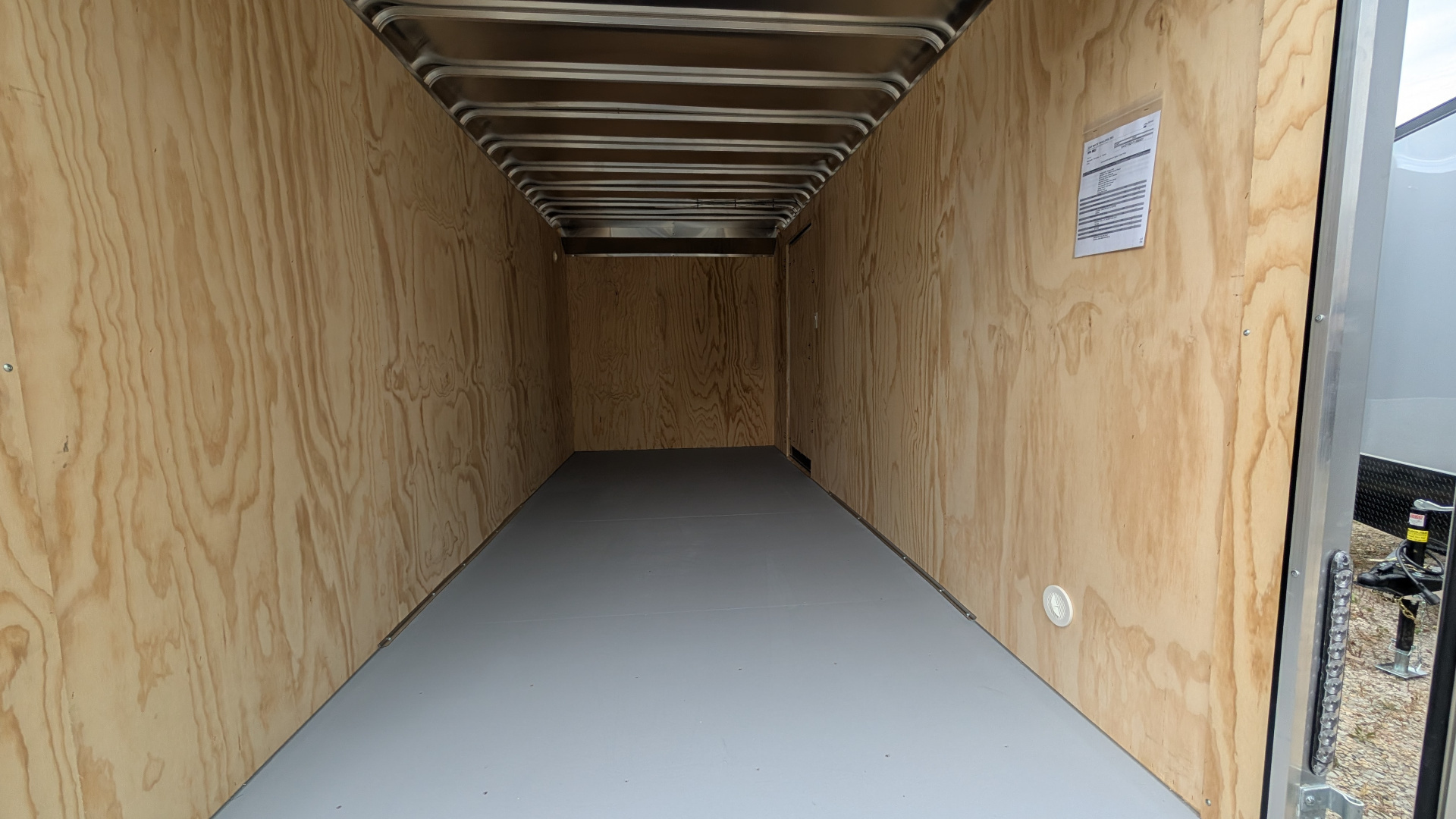 New 2026 Car Mate 7x16 HD Custom Cargo Trailer w/ Barn Doors (9990# GVW)