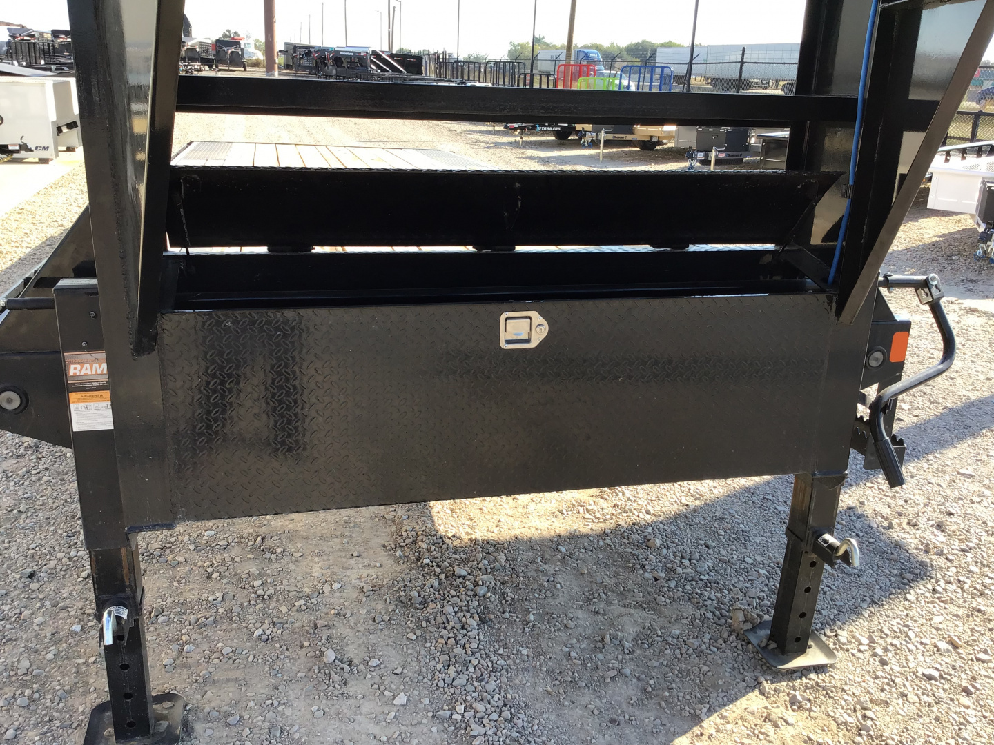 Used 2025 Load Trail 102"x30' GN Flatbed w/ Monster Ramps