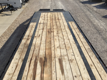 Used 2025 Load Trail 102"x30' GN Flatbed w/ Monster Ramps