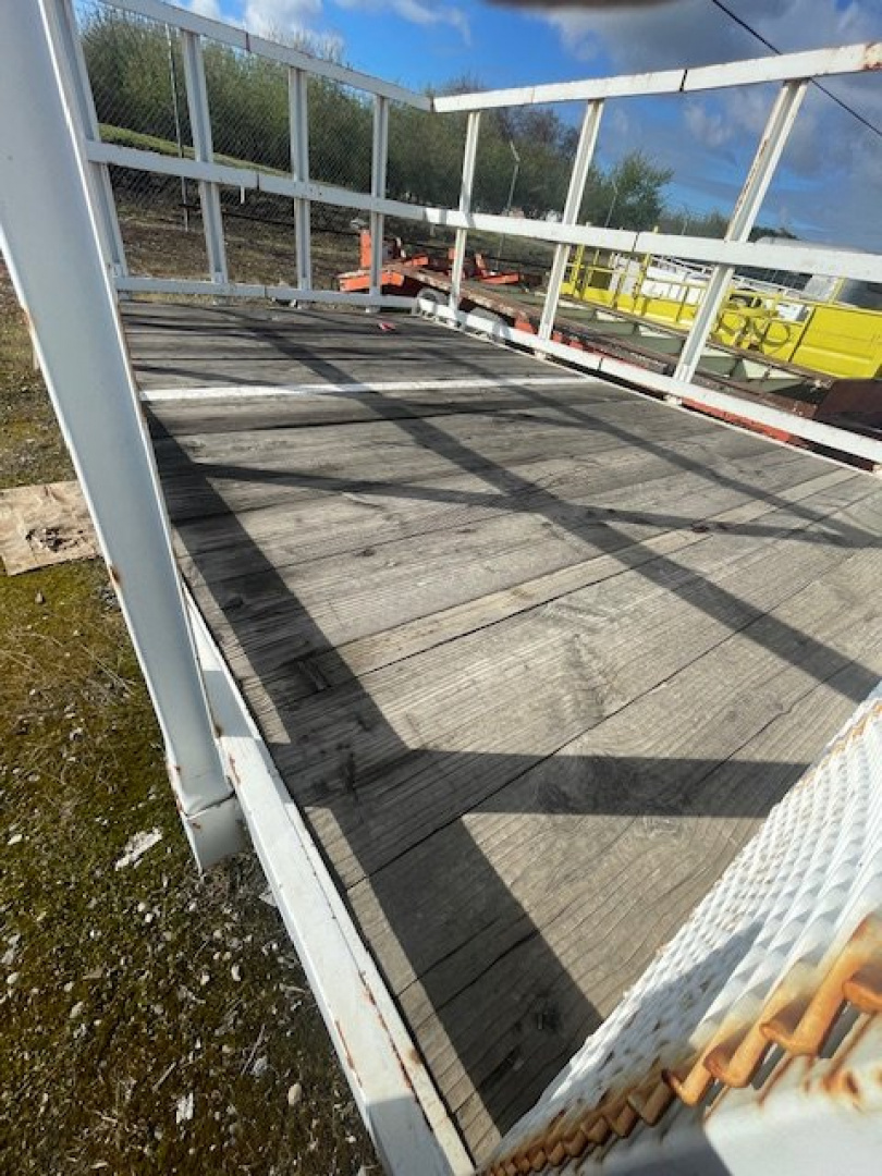 Used 1985 TRU Removable Walls/Flatbed 8'x12' Gooseneck 7k USED