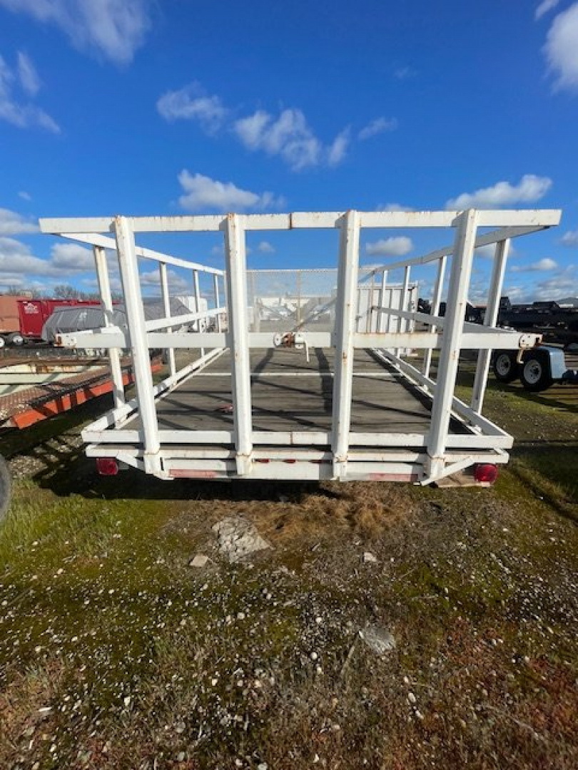 Used 1985 TRU Removable Walls/Flatbed 8'x12' Gooseneck 7k USED
