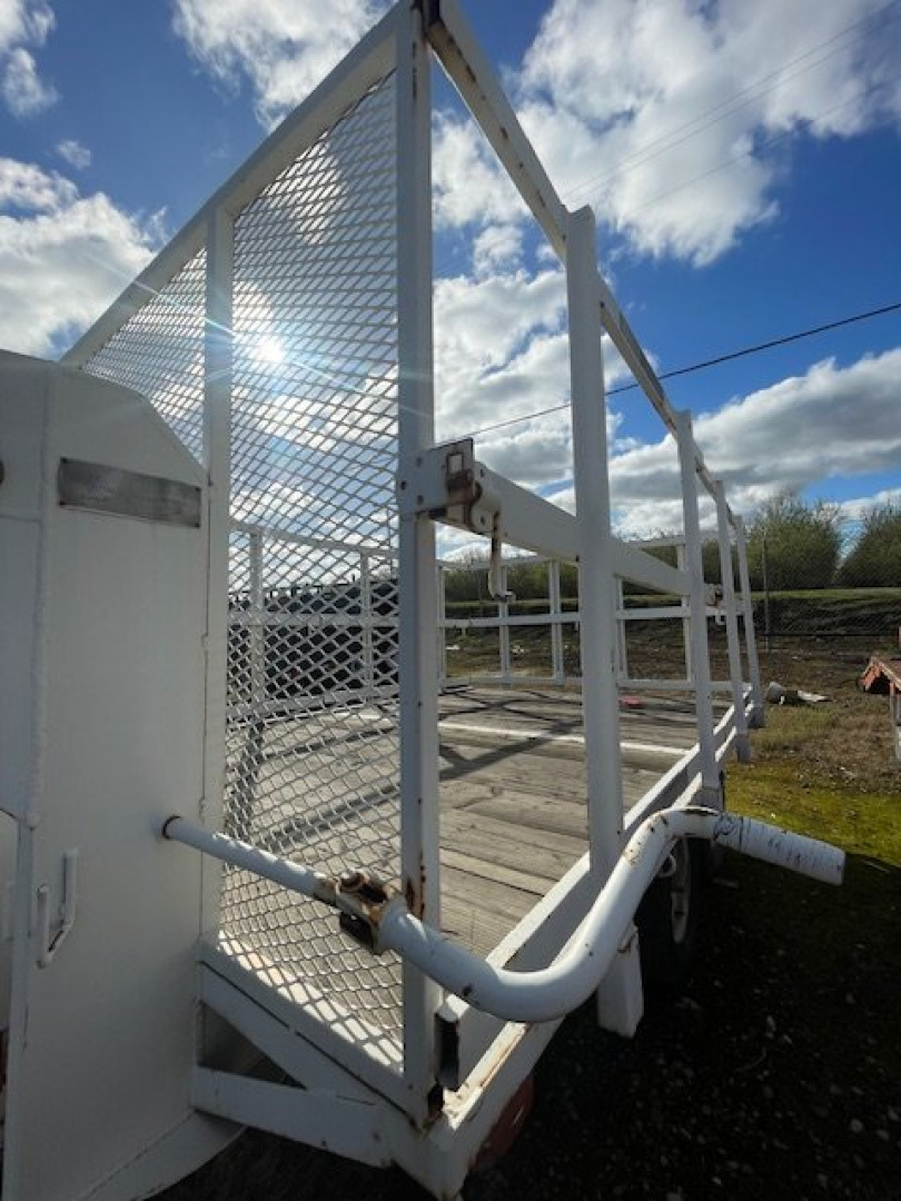 Used 1985 TRU Removable Walls/Flatbed 8'x12' Gooseneck 7k USED