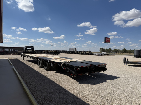 Used 2023 PJ 102"x40' GN Low-Pro Flatbed w/ Duals- LD
