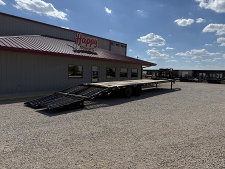 Used 2023 PJ 102"x40' GN Low-Pro Flatbed w/ Duals- LD