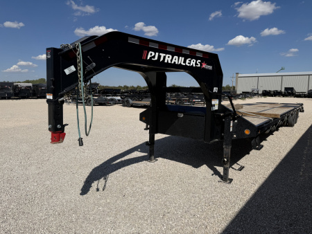 Used 2023 PJ 102"x40' GN Low-Pro Flatbed w/ Duals- LD