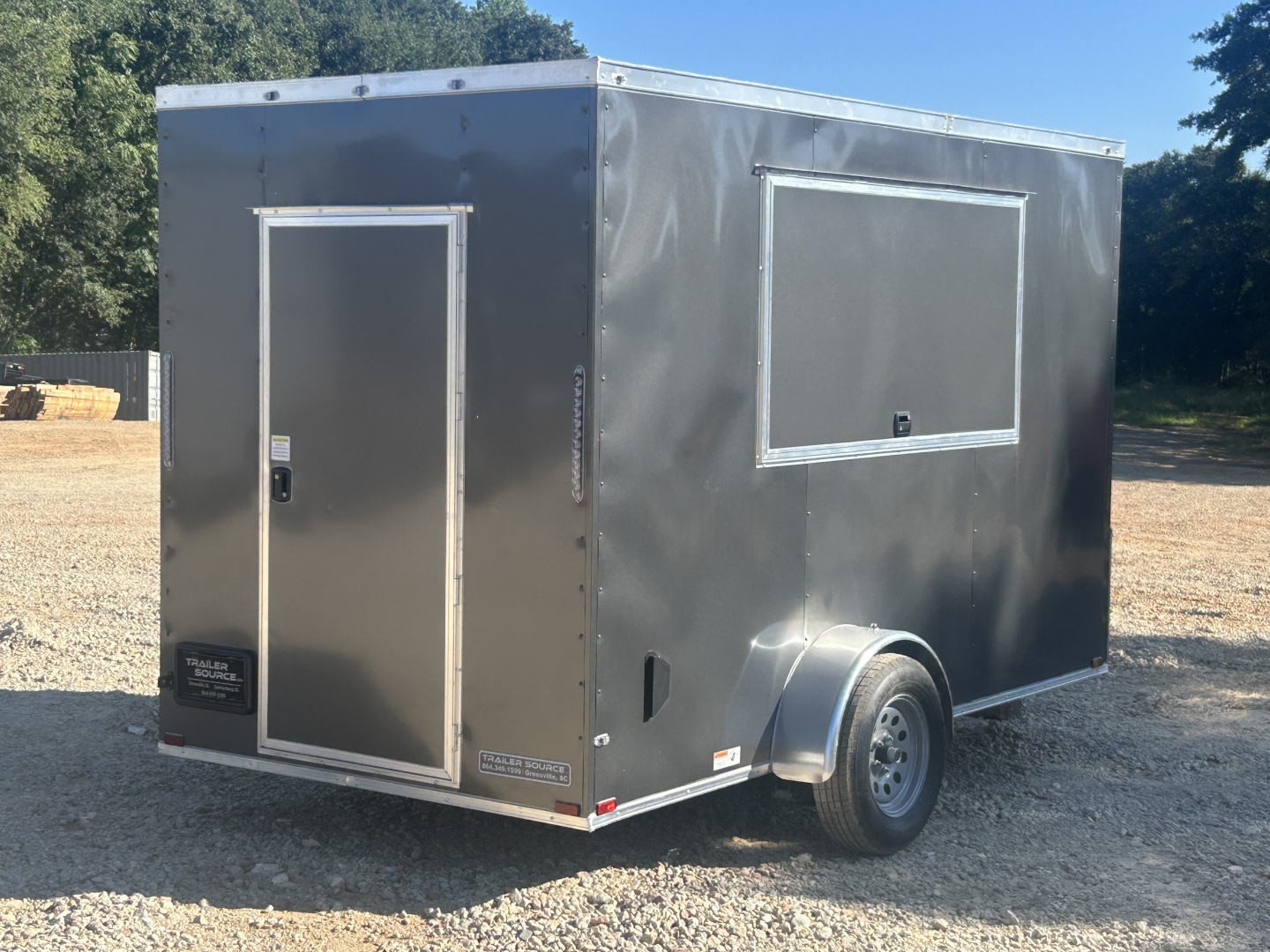 New 2026 Quality Cargo 6x12 Light Concession Trailer Concession