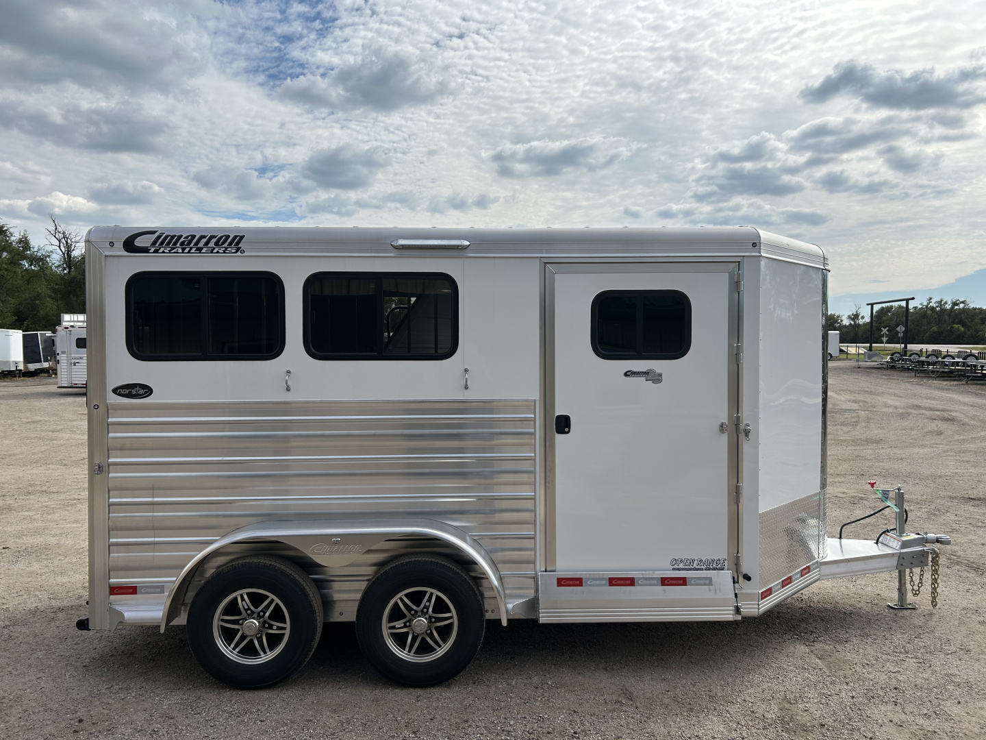 New 2026 Cimarron Trailers norstar 2 horse rtg slant Horse Trailer