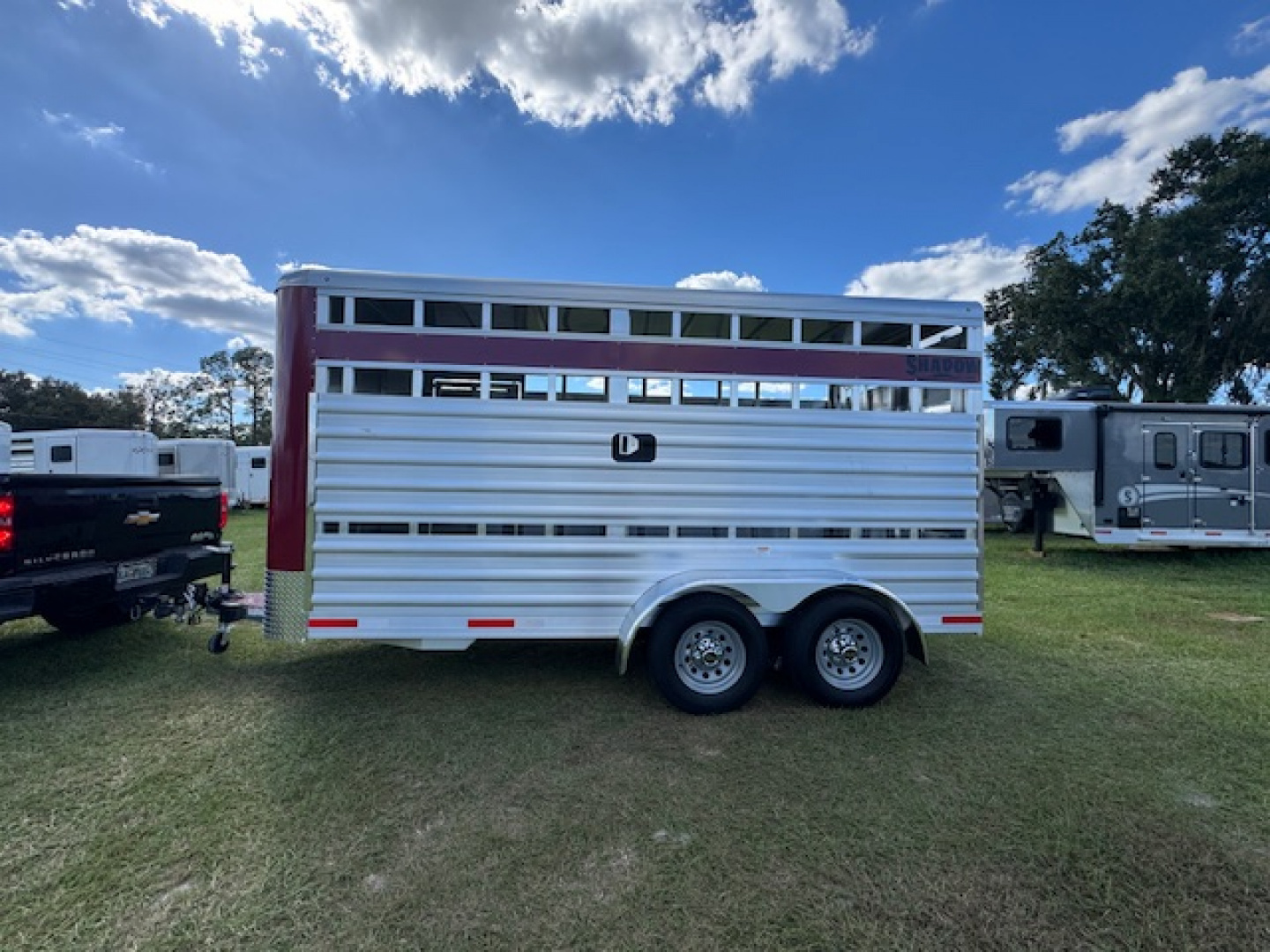New 2026 Shadow 16' Rancher Stock / Stock Combo Trailer