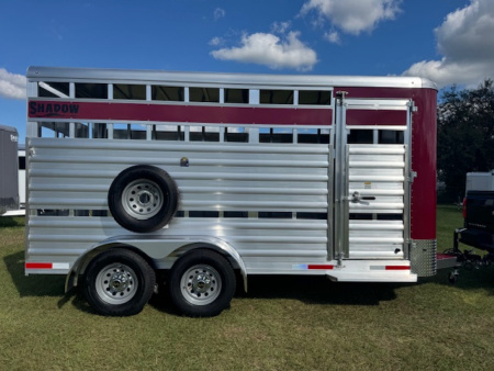 New 2026 Shadow 16' Rancher Stock / Stock Combo Trailer