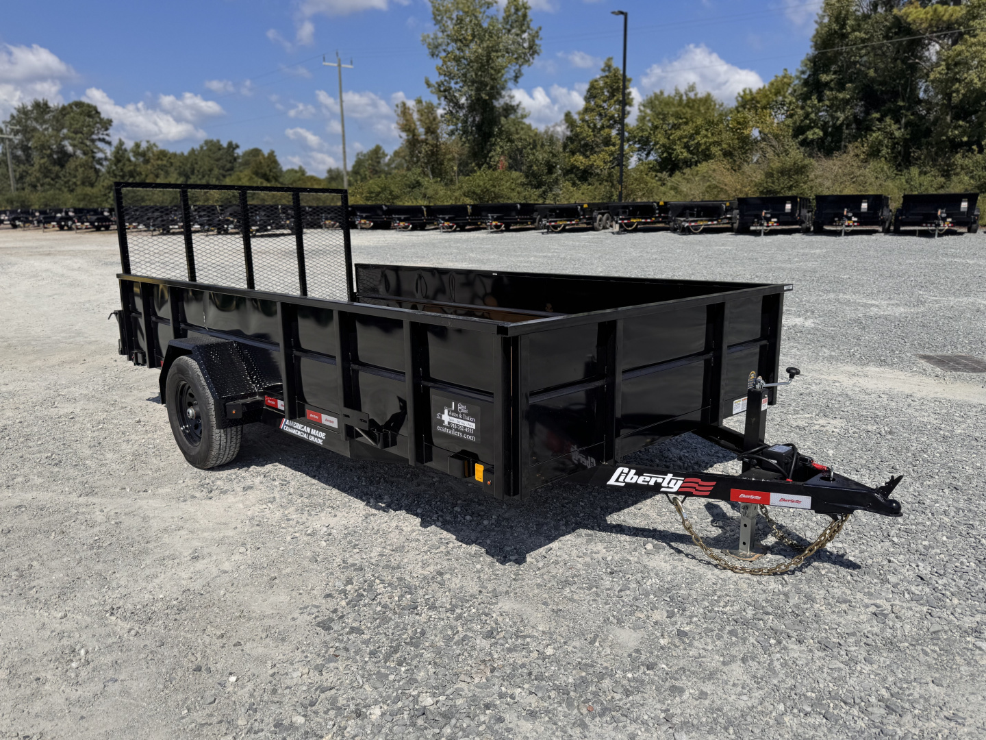 New 2026 Liberty 7x12 Utility Trailer